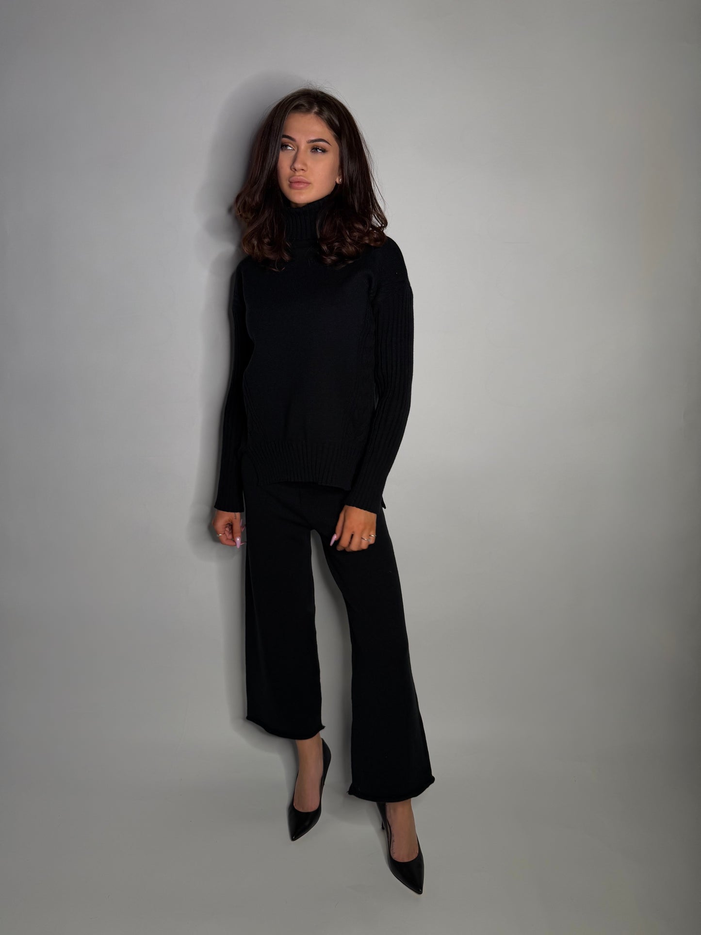 Soft knitted set