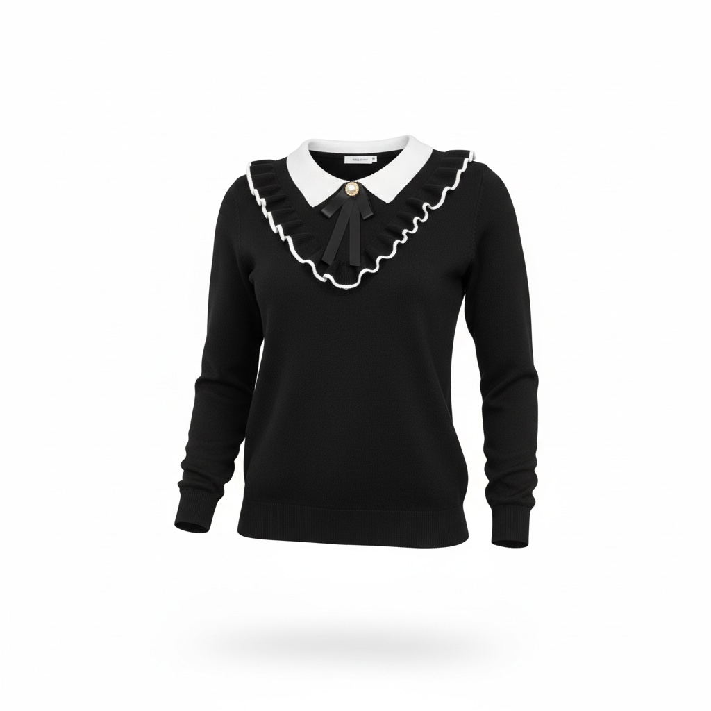 Sweater with beautiful details