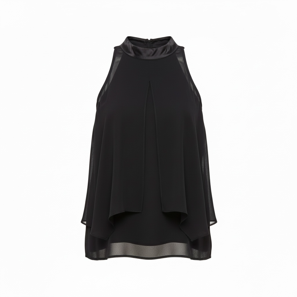 Elegant Sleeveless Blouse