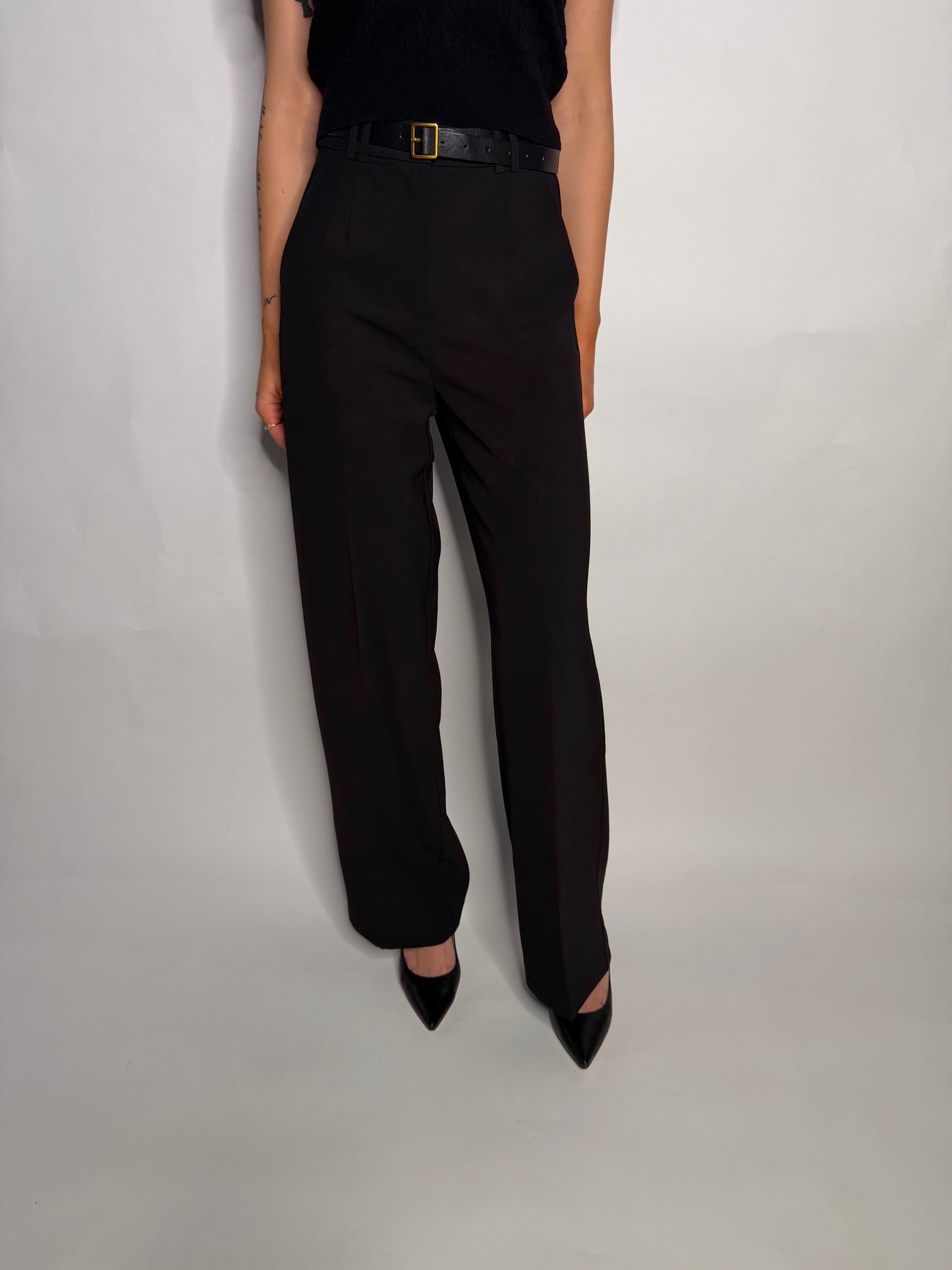 Belted Trousers
