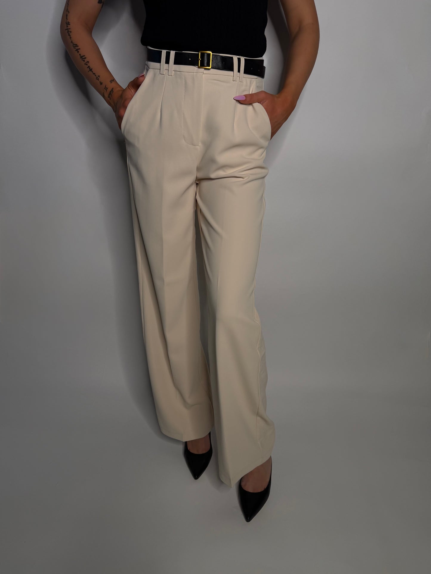 Belted Trousers