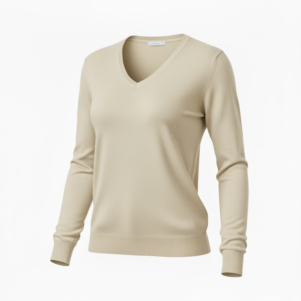 V-neck sweater