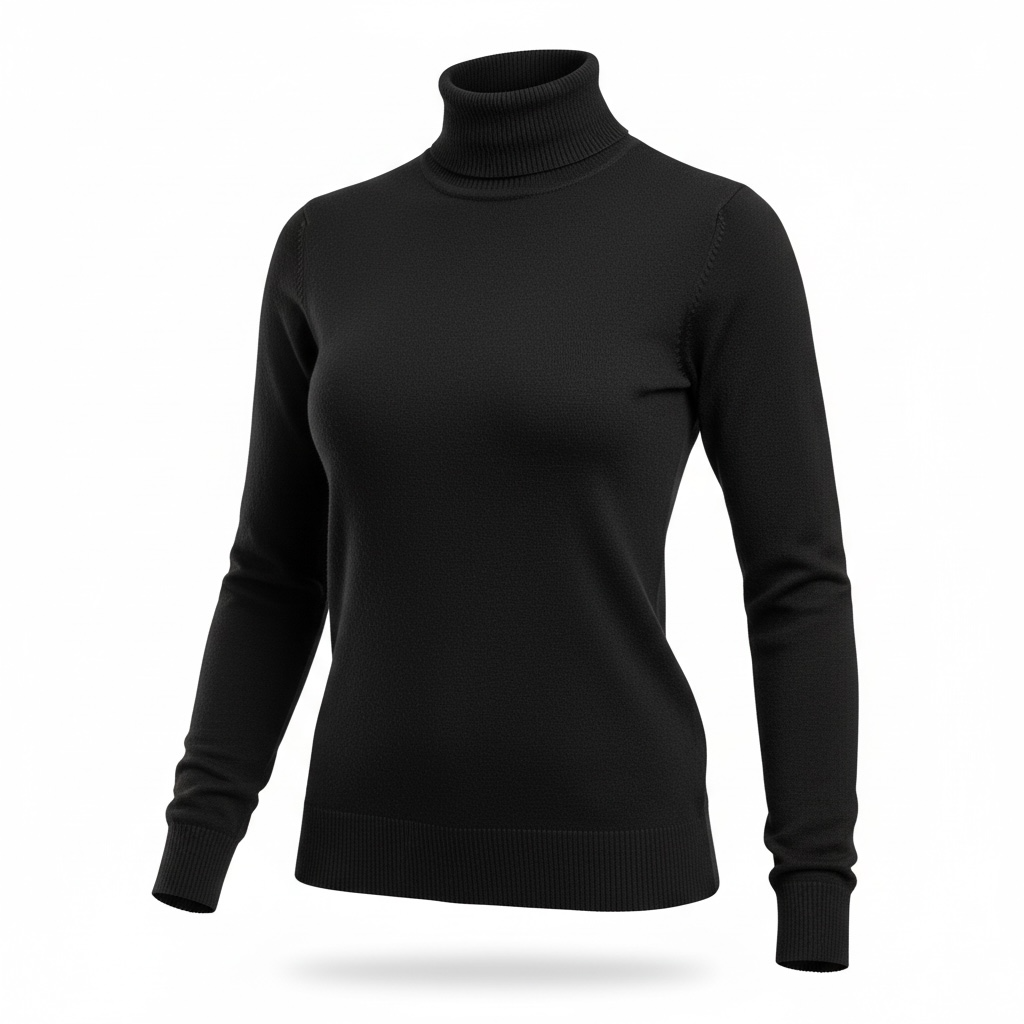 Soft turtleneck