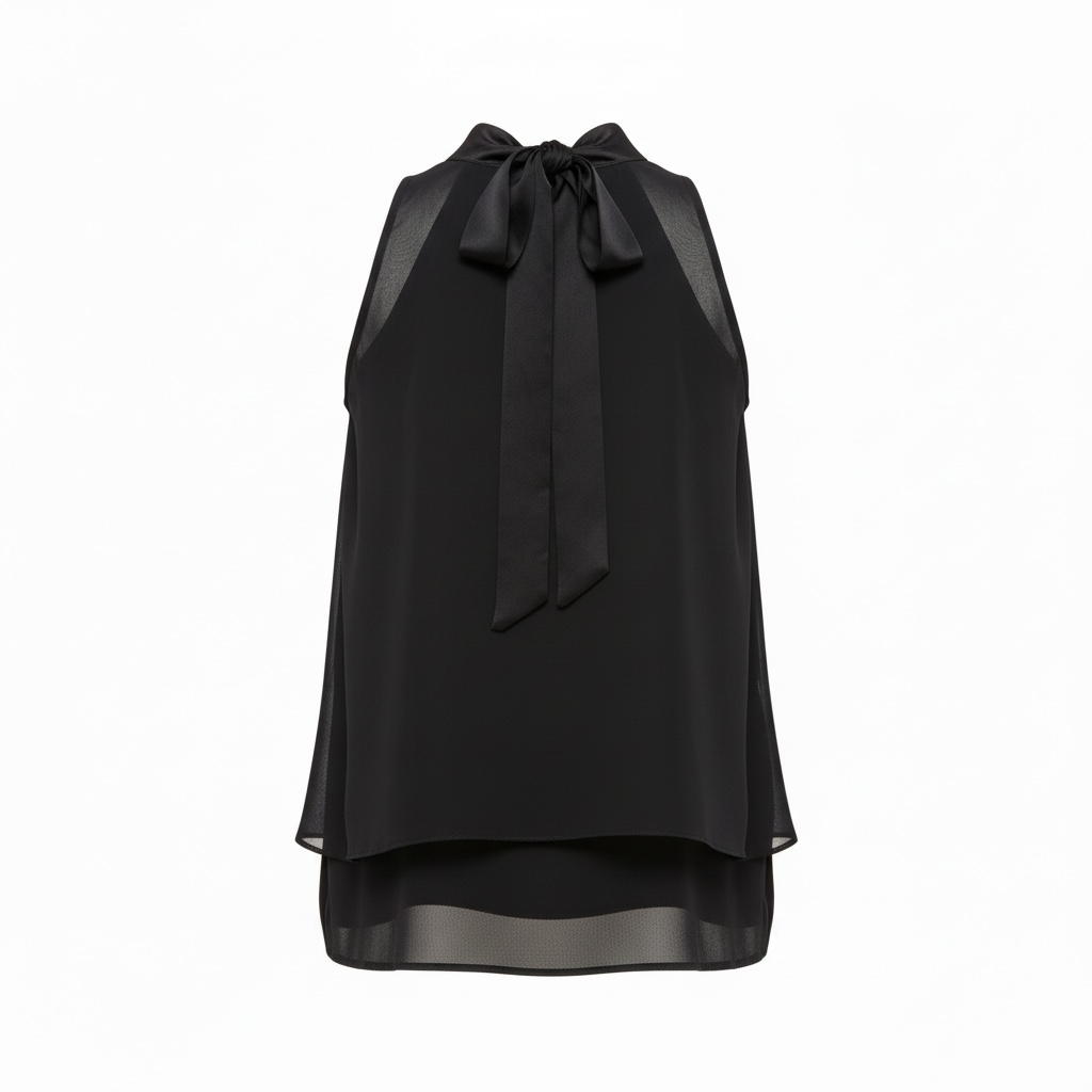 Elegant Sleeveless Blouse
